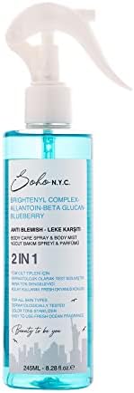 Soho N.Y.C. Vegan Leke Karşıtı Canlandırıcı Vücut Bakım Spreyi Ve Parfümü 245 Ml
