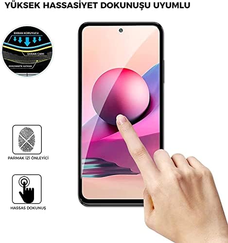Alternative view of 10 Pro için Tasarlanmış Uçtan Kenara Kapsama Tam Koruma Dayanıklı Temperli Cam