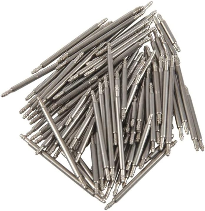 120 Adet Yaylı Çelik Saat Pimi Kordon Sustası 14mm 16mm 18mm 20mm 22mm 24mm 26mm 28mm 30mm