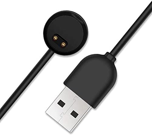 Alternative view of Mi Band 5 İle Uyumlu Giyilebilir Akıllı Saat Şarj Kablosu Manyetik (Mi Band 5/6 / 7 / Band 5 İle Uyumlu) USB Şarj Aleti (Siyah)