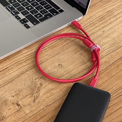 Alternative view of DJ TechTools Chroma USB-C to C - 1mt | Red
