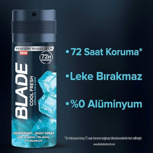 Alternative view of BLADE Deodorant Fresh, 150 Mililitre