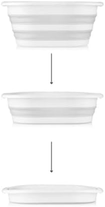 Alternative view of Katlanabilir Plastik Çamaşır Sepeti 25 lt Silikon Akordiyon Sepet