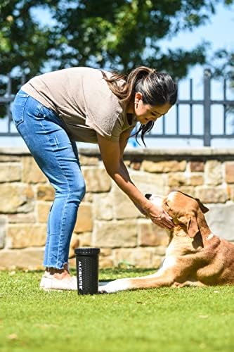Dexas MudBuster Taşınabilir Köpek Pençe Yıkayıcı/Pençe Temizleyici, Büyük, Mat Siyah, Özel Sürüm