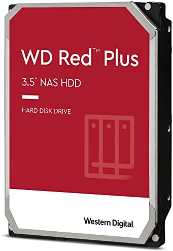 Alternative view of Digital 6TB WD Kırmızı Artı NAS Dahili Sabit Disk HDD - 5400 RPM, SATA 6 Gb/s, CMR, 256 MB Önbellek, 3.5" -WD60EFPX
