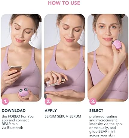 Alternative view of FOREO BEAR mini Firm & Fabulous + Serum Serum Serum 30 ml - Mikro Akımlı Yüz Sıkılaştırma Cihazı