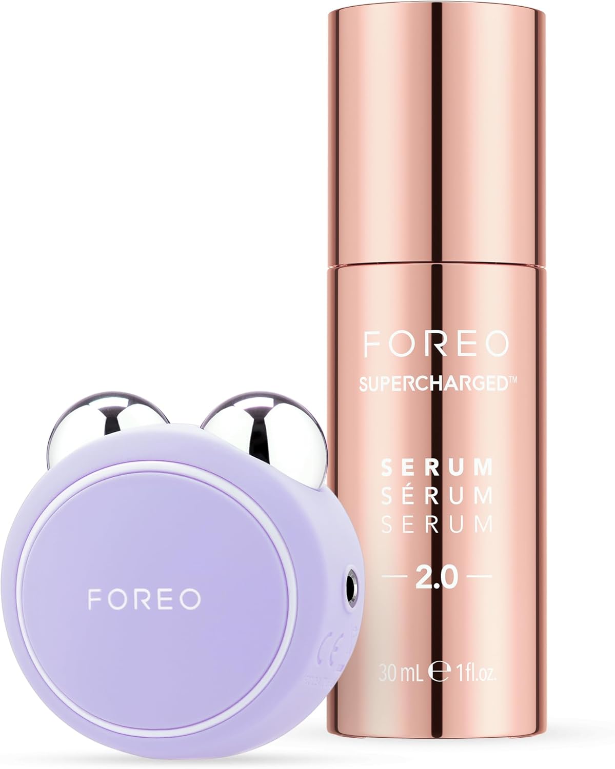 Alternative view of FOREO BEAR Mini Mikro Akım Yüz Cihazı - Yüz Şekillendirme Aleti - Anında Yüz Germe - Sıkılaştırma ve Kontur - Çift Çeneyi Azaltma - İnvazif Olmayan - Yüz Bakım Ürünlerinin Emilimini Artırır - Lavanta