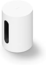 Sonos Sub Mini, 25 Hz Derin Bas, Çift 6'' Içe Dönük Woofer, Kapalı Kabin Tasarımı, Trueplay™ Oda Akustik Ayarı, Wifi Bağlantısı, Kablosuz Kompakt Subwoofer - Beyaz