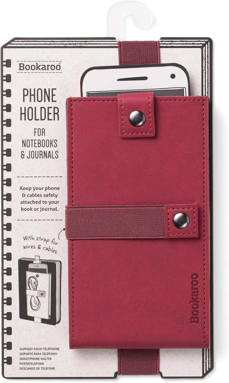 Alternative view of Phone Holder - Dark Red