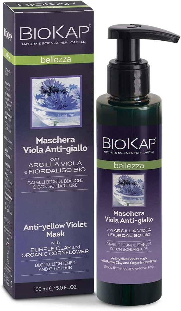 Alternative view of Bios Biokap Bellezza Maschera Viola Antigiallo 150 ml Biosline