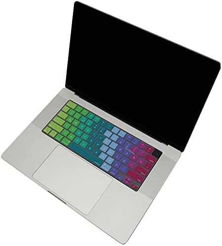 MacBook Klavye Koruyucu Türkçe Q Uyumlu M1 M2 M3 M4 M5 Air 13.6 15.3 Pro 14 16 Silikon Tasarım US İngilizce Klavyeyi Türkçeye Çeviren İnce Yıkanabilir Koruma Pembe Yeşil