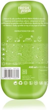 FRESH PEARLS KEDİ KUMU DEODORANT ÇİM KOKULU 450ML