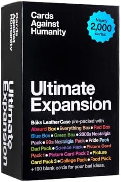 Alternative view of Against Humanity: Üstün Genişletme • Boks Saklama Kutumuzda Önceden Paketlenmiş Yaklaşık 2.000 Kart