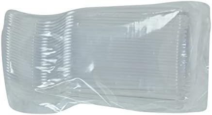 Alternative view of LokmanAVM Lüks Çatal Sert Plastik Şeffaf 50 Adet 1 Paket
