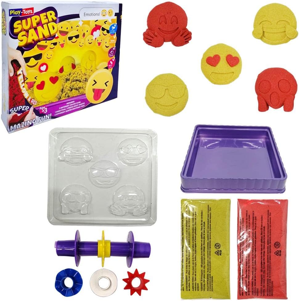 Playtoys Temetic Series 2 Renkx200 gr Kum Oyun Seti