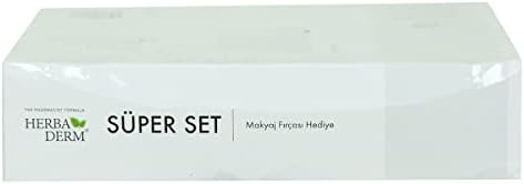 Alternative view of HerbaDerm Süper Set Superserum Aha-Peeling 30 ML + Saf Vitamin C 30 ML + Hediye Makyaj Fırçası