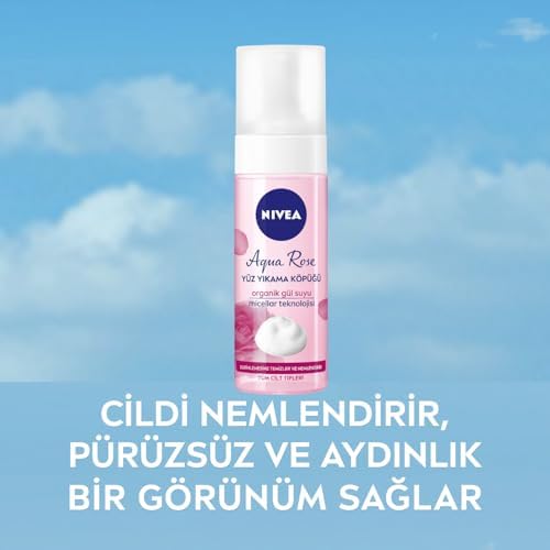 Alternative view of Aqua Rose Organik Gül Suyu İçeren Yüz Yıkama Köpüğü 150ml, Nemlendirici, Yüz Temizleyici, Micellar