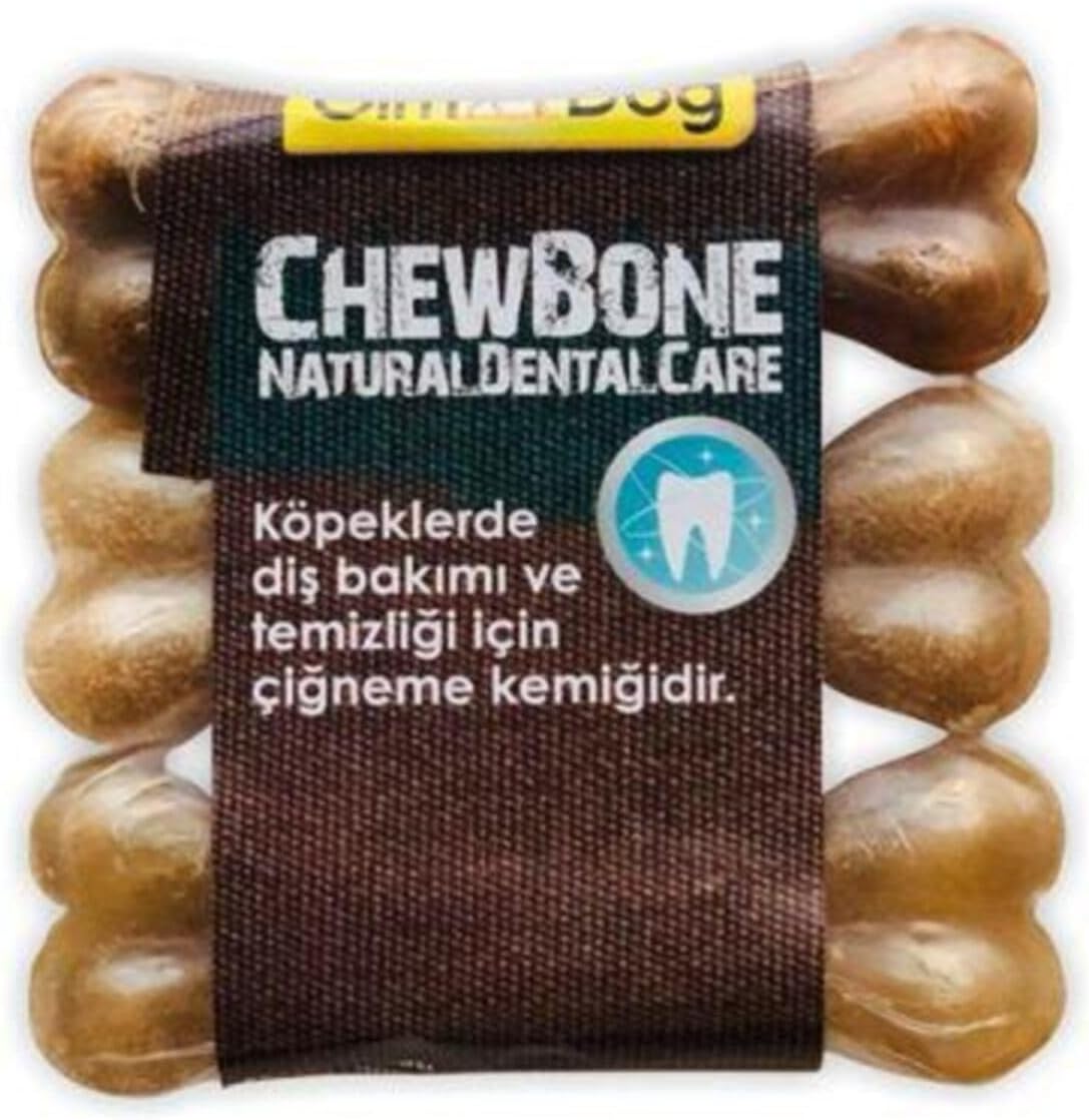 Gimdog Mordimi Press Kemik 9 cm 3lü Natural