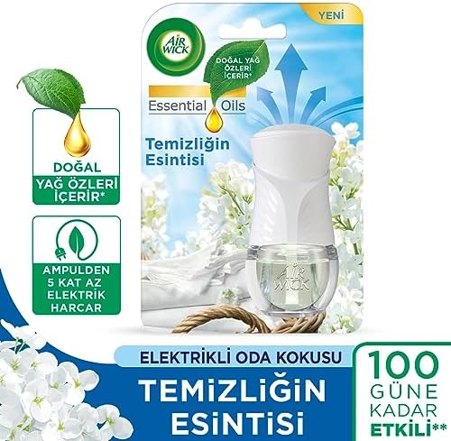 Alternative view of Air Wick Elektrikli Oda Kokusu Esansiyel Yağlar Cihaz + Yedek Şişe Temizliğin Esintisi