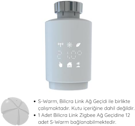 Alternative view of S-Warm Akıllı Termostatik Radyatör Vanası