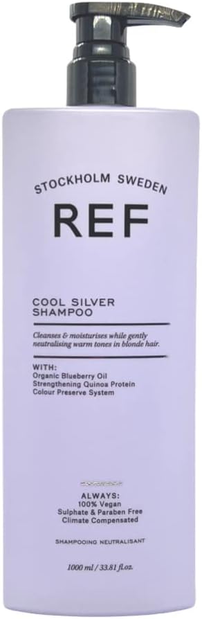 REF Silver Shampoo 1000 ML Sarı ve Gümüş Saçlara Özel Şampuan