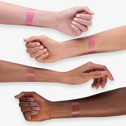 essence Space Glow Changing ruj, mor, renk uyumlu, ekspres sonuç, parıltılı, vegan, Clean Beauty standardımıza uygundur, alkol içermez (3,2 g)