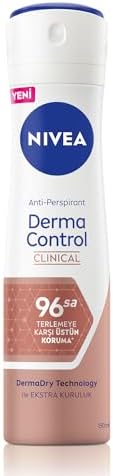 Alternative view of Derma Control Clinical Kadın Sprey Deodorant 150ml,96 Saat Üstün Koruma,DermaDry Technology ile Ekstra Kuruluk
