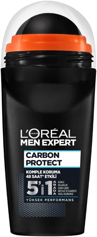 Men Expert Carbon Protect Terleme Karşıtı Roll-On Deodorant 50 ml