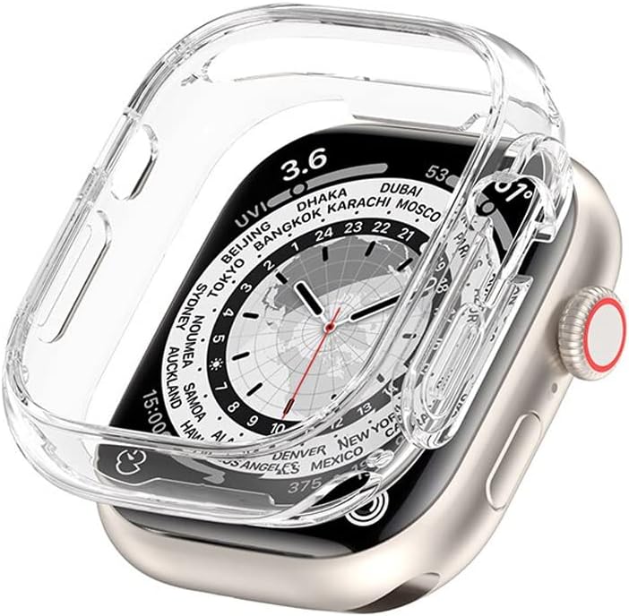 Alternative view of Ultra ile Uyumlu 49mm ile uyumlu PC Çerçeve Tam Koruyucu Kılıf, Ultra ile Uyumlu 49mm ile uyumlu Köşeleri Kapatan Koruyucu Şeffaf