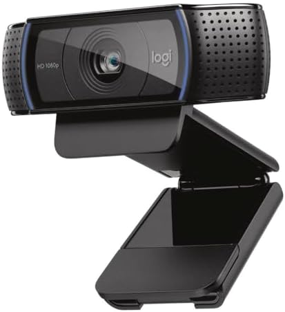 HD Pro C920 Webcam USB 2.0 1920 x 1080 Piksel Siyah