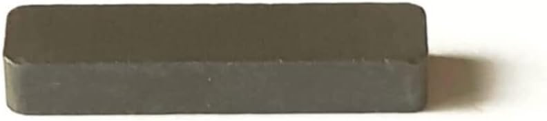 Siyah Mıknatıs Ferrit Mıknatıs Blok Dikdörtgen Magnet 40x10x6 mm 10 Adet