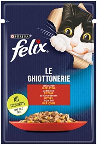 Alternative view of Felix Sığır Etli Kedi Yaş Mama (26 x 85 gr)