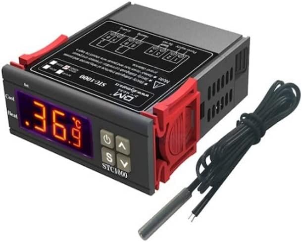 Alternative view of STC-1000 AC 110-220V 10A LCD Ekranlı Dijital Termostat