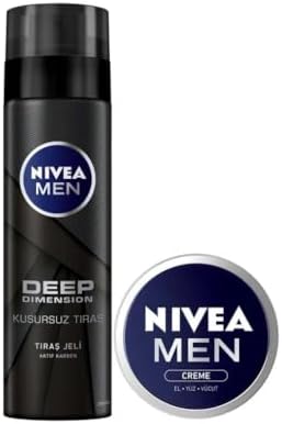 Alternative view of Men Deep Dimension Tıraş Jeli 200ml ve Men Creme Erkek Nemlendirici Bakım Kremi 30ml