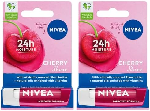 Alternative view of Kiraz Dudak Bakım Kremi ve Parlatıcısı 4.8gr, Nemlendirici,Kırmızı Işıltı, Kiraz Kokusu,Avantajlı Paket,2x Adet