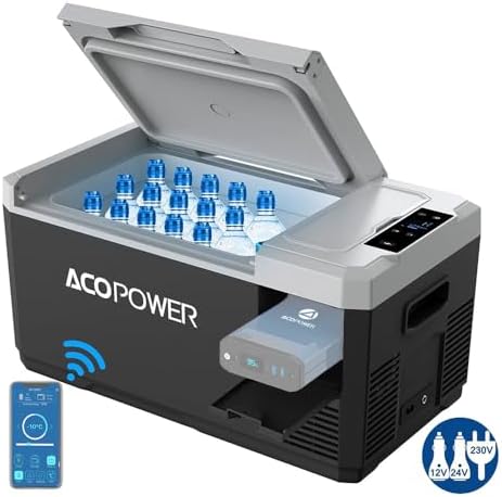 Alternative view of Acopower V18 12/24/220Volt 18Litre Kompresörlü Oto Buzdolabı (Akü Dahil Değildir)