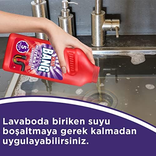 Cillit Bang Hijyenik Gider Lavabo Açıcı Jel 500 ml