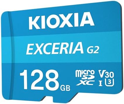 Alternative view of EXCERIA G2 128GB microSDXC – UHS-I, V30, 100MB/s Okuma, 50MB/s Yazma
