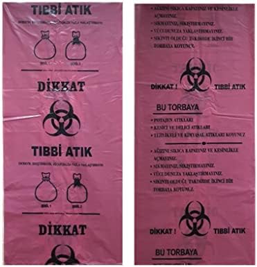 10 Adet Enfekte Atık Kutusu 20 Lt. + Tıbbi Atık Torbası 2 Adet