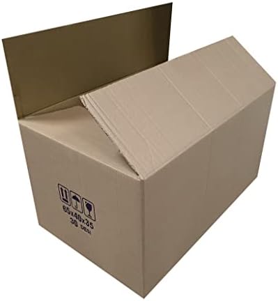 30 Desi Çift Oluklu Karton Koli 65x40x35 cm 10 Adet