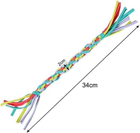 Alternative view of Kedi Köpek Diş Kaşıma Oyuncağı Püsküllü Boy 34 cm Kalınlık 2 cm