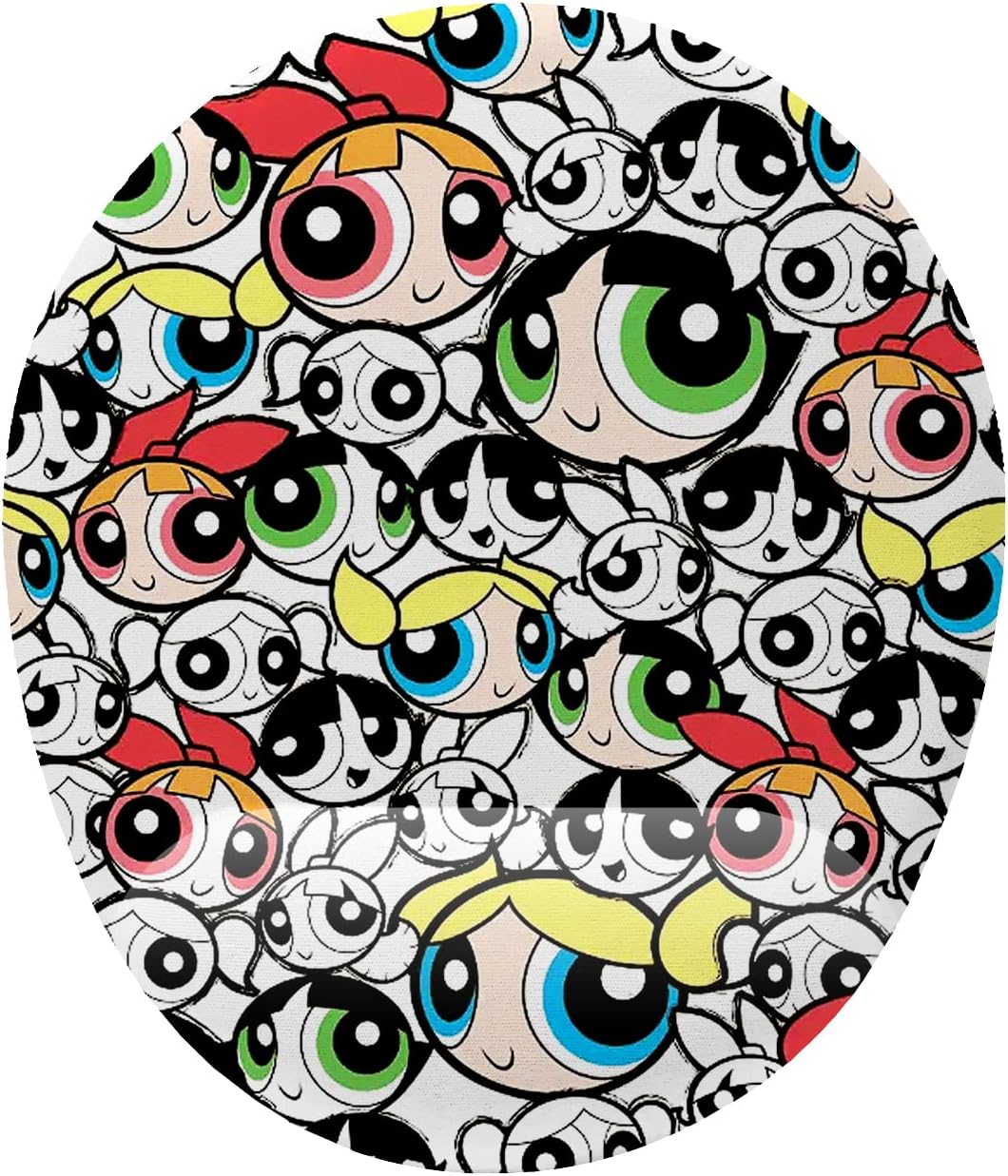 PowerPuff Desenli Bilek Destekli Mouse Pad