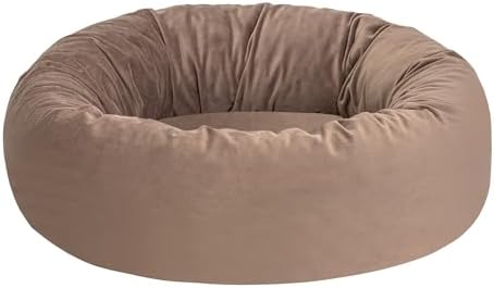 Pet Açık Kahve Kedi ve Köpek Yatağı S 50cm