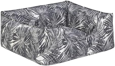 Pet Alpha Merta Siyah-Beyaz Kedi ve Köpek Yatağı S 50x60cm