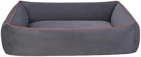 Pet Golf Vita Gri Köpek Yatağı L 85x105cm