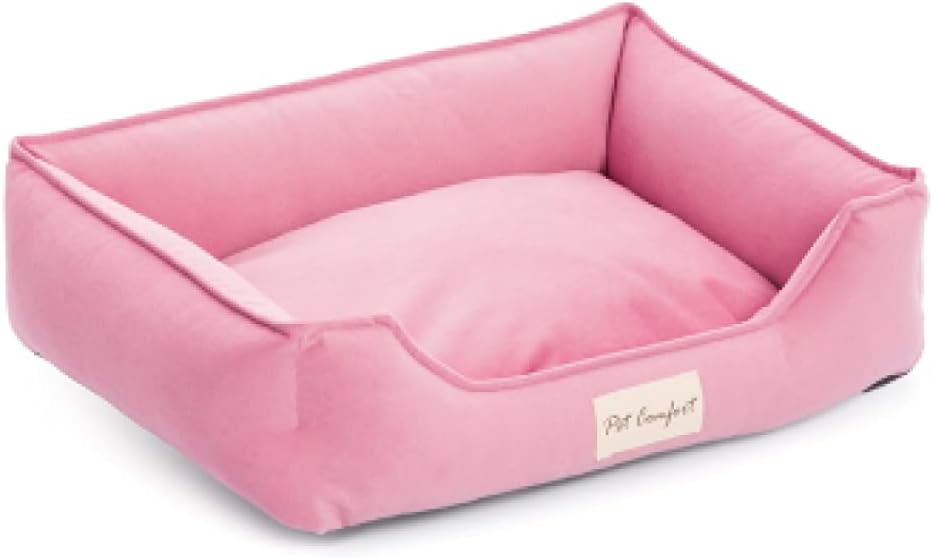 Pet Leo Pembe Kedi ve Köpek Yatağı XS 45x55cm