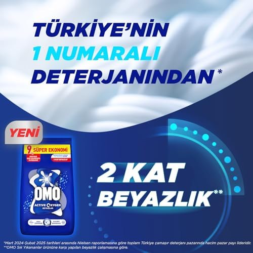 Oxygen Beyazlar Toz Deterjanı 9 kg