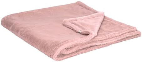 Pet Lodix Mira Toz Pembe Köpek Battaniyesi L 100x150cm