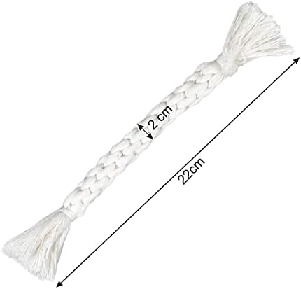 Alternative view of Kedi Köpek Diş Kaşıma Oyuncağı Püsküllü Boy 22 cm Kalınlık 2 cm