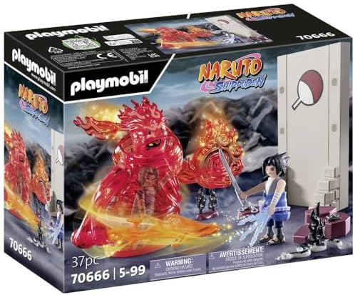 Alternative view of Playmobil Shippuden 70666 Sasuke vs Itachi, Mangekyou Sharingan ve Enerji Ruhu Susano'O ile Etkileşimli Kardeş Savaşı, Itachi'Nin Intikamı, 5 Yaş ve Üzeri Çocuklar İçin Oyuncak